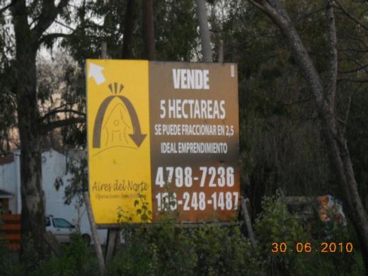 2,5 HECTAREAS EN BENAVIDEZ A MTROS DE R27 PEGADAS A NORDELTA