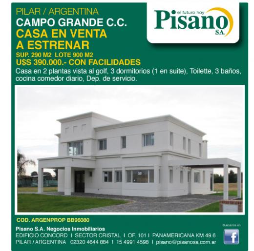 COUNTRY CAMPO GRANDE ( PILAR )