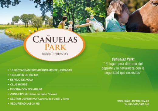 Lote en Cañuelas Park