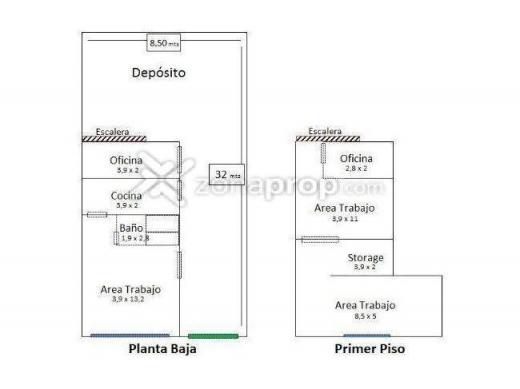 Importante deposito con oficinas