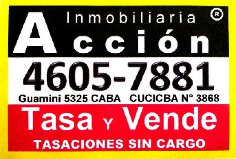 Dpto. 2 1/2 amb B° Piedrabuena Acción Inmobiliaria
