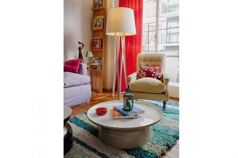 sj128- CON BALCON SOBRE AVENIDA LIVING Y DORMITORIO POR $ 14