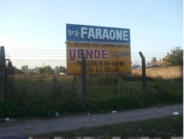 FRACCION AVDA VENEZUELA AL  5200