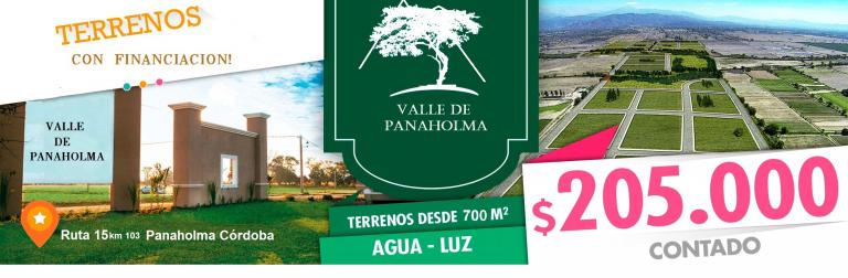 LOTEO VALLE DE PANAHOLMA