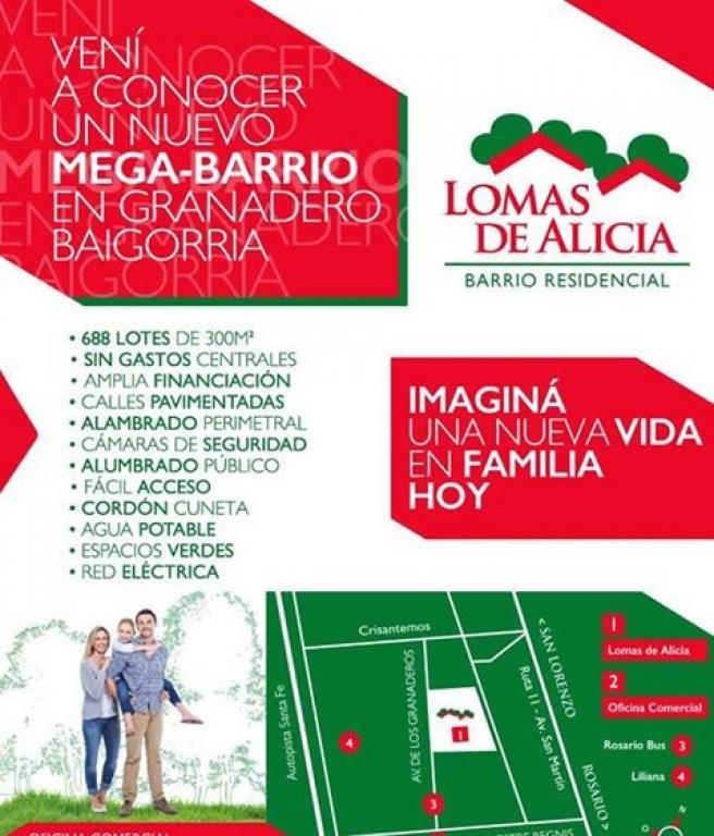 Nuevo Loteo BARRIO LOMAS DE ALICIA