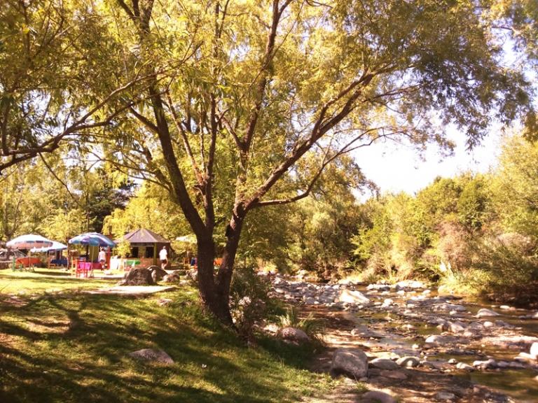 Terreno, altos de Potrero de los Funes con salida a río