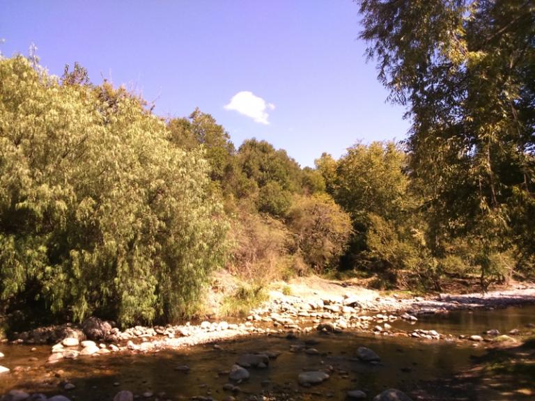 Terreno, altos de Potrero de los Funes con salida a río