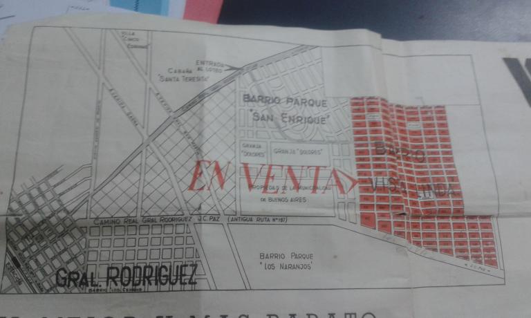 GENERAL RODRIGUEZ 2 LOTES 300 M2 C/U JUNTOS O SEPARADOS