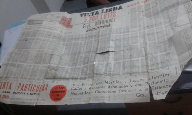 GENERAL RODRIGUEZ 2 LOTES 300 M2 C/U JUNTOS O SEPARADOS