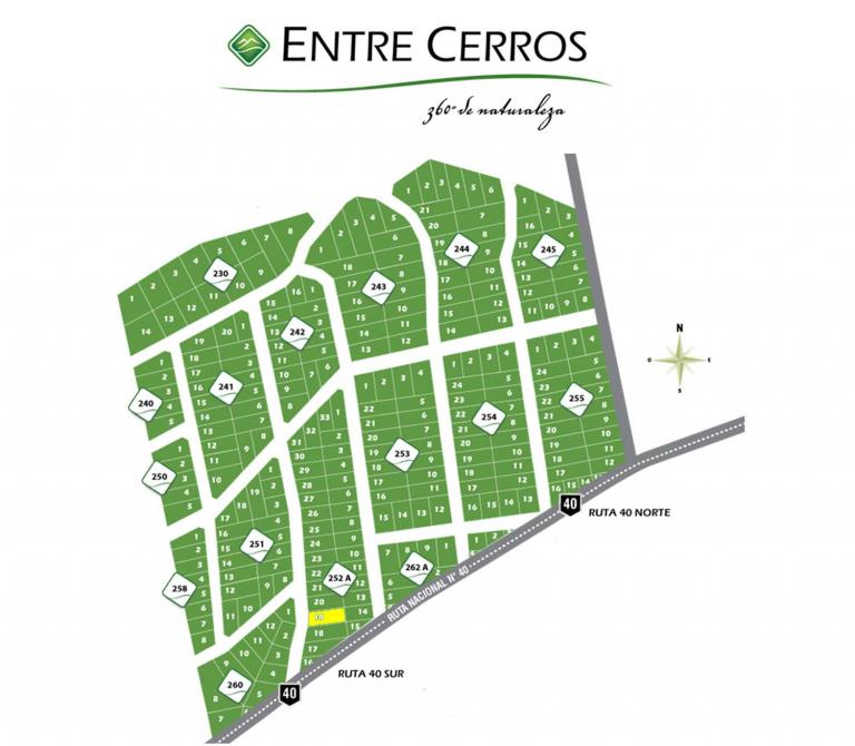 Lote en Entre Cerros