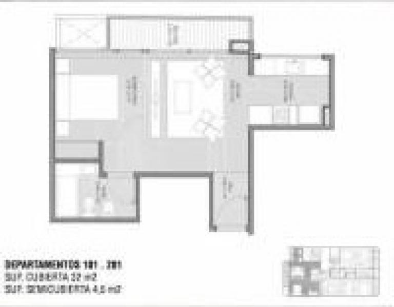 MONO-AMBIENTE DIVISIBLE LATERAL 1 PISO