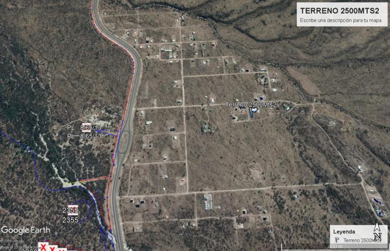 Sierras Marianas, Terreno 2500mts2,frente a 3 calles