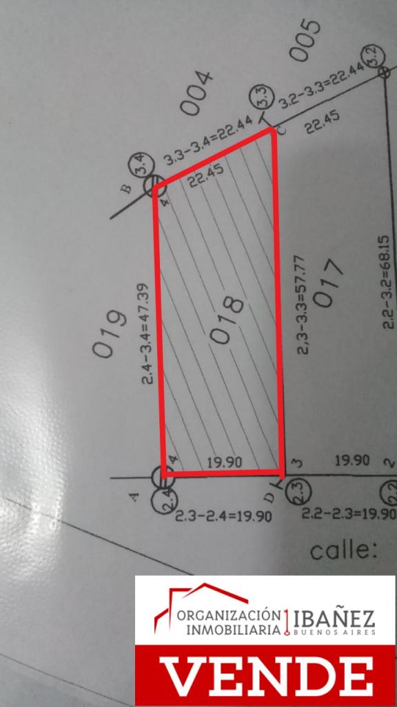Excelente terreno de 20 x 50 en Bialet Masse Cordoba