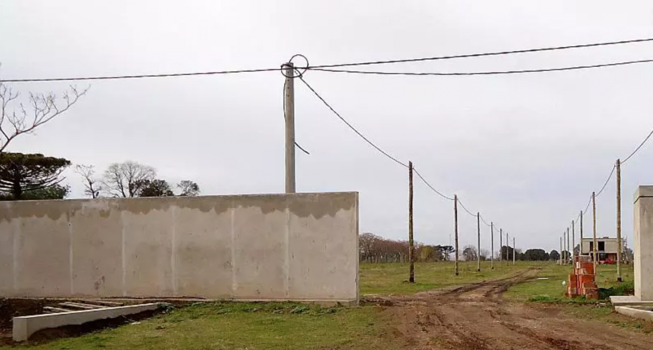Terreno en Barrio Cerrado, en Chivilcoy.