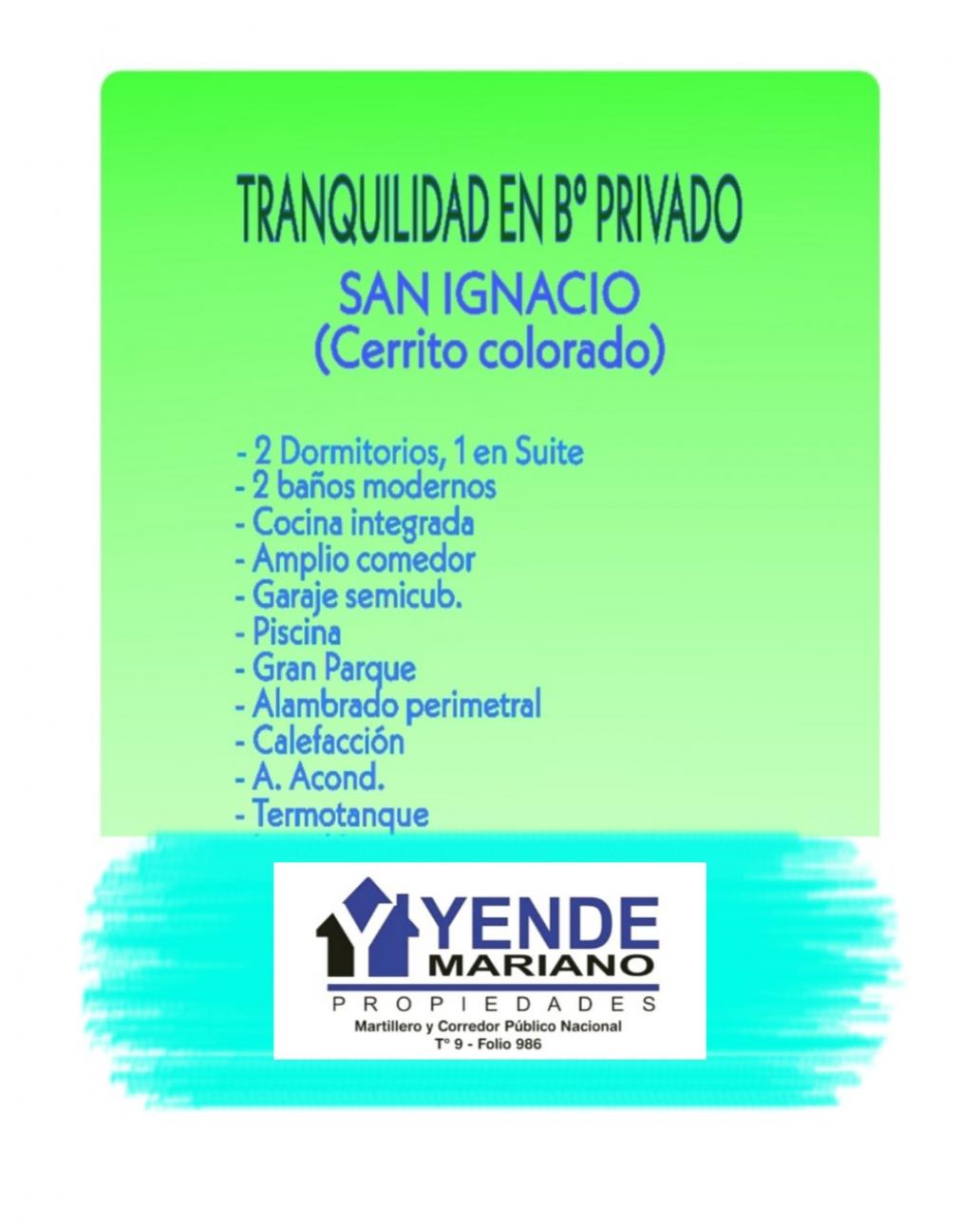 HERMOSA CASA EN B° PRIVADO