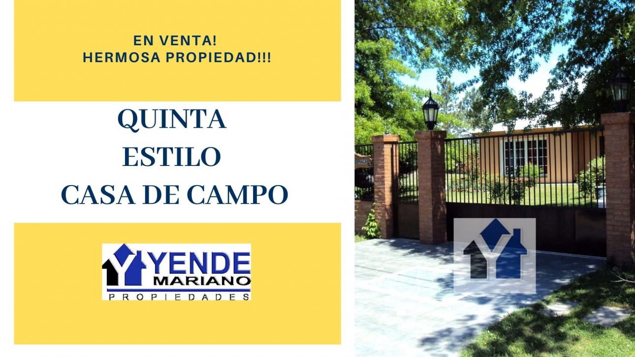 Quinta, Estilo Casa de Campo!!!