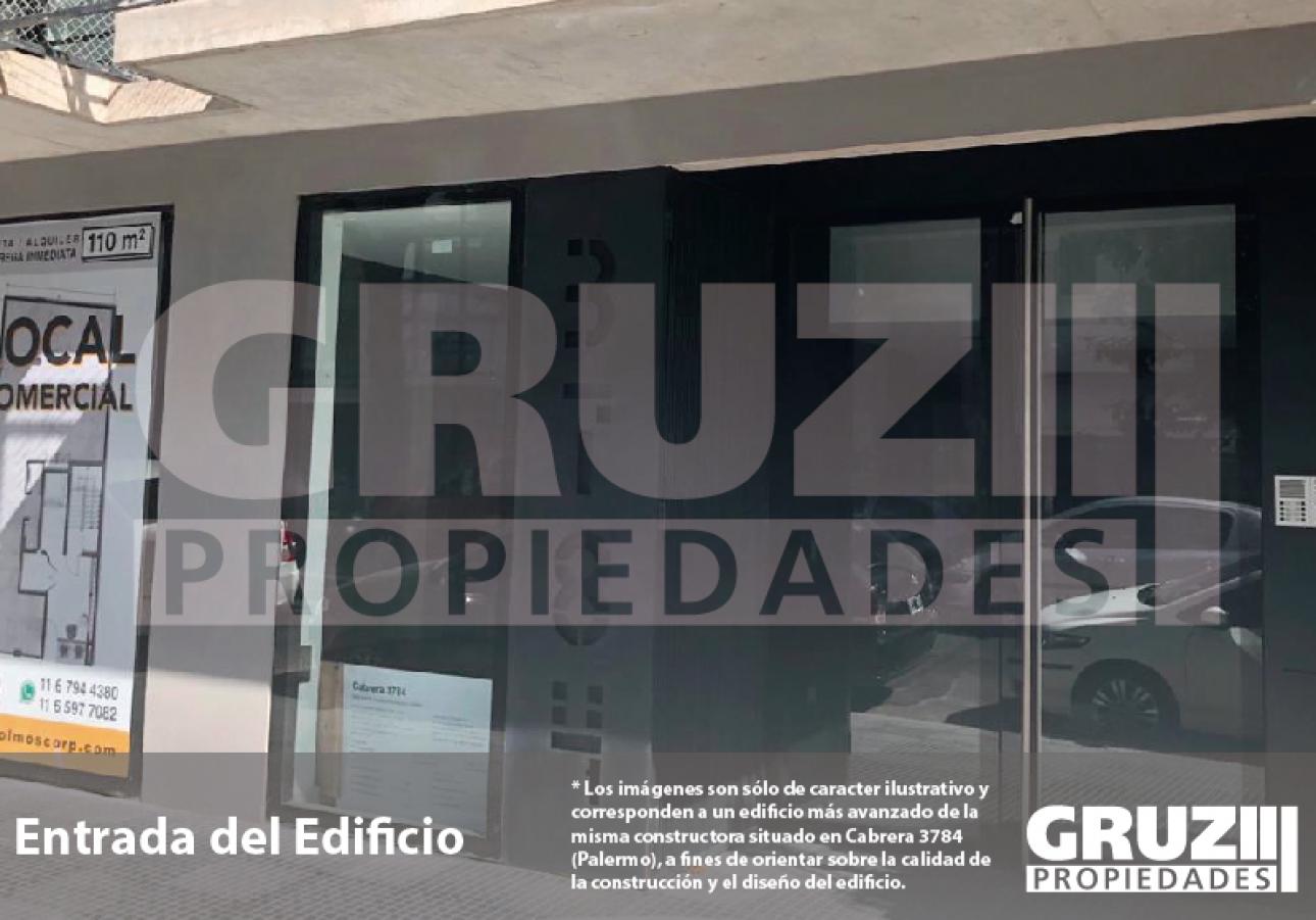 Excelente 1 amb al c/frente - 45m2 en zona Palermo Botánico