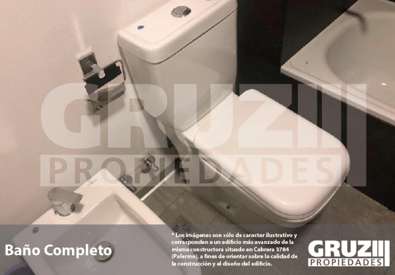 Excelente 1 amb al c/frente - 45m2 en zona Palermo Botánico