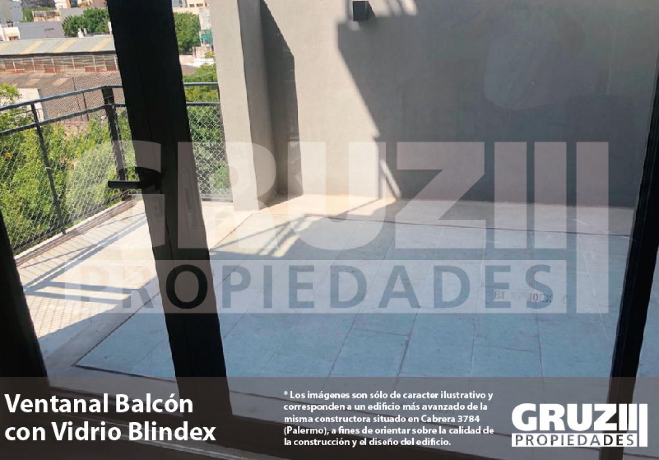 Excelente 1 amb al c/frente - 45m2 en zona Palermo Botánico
