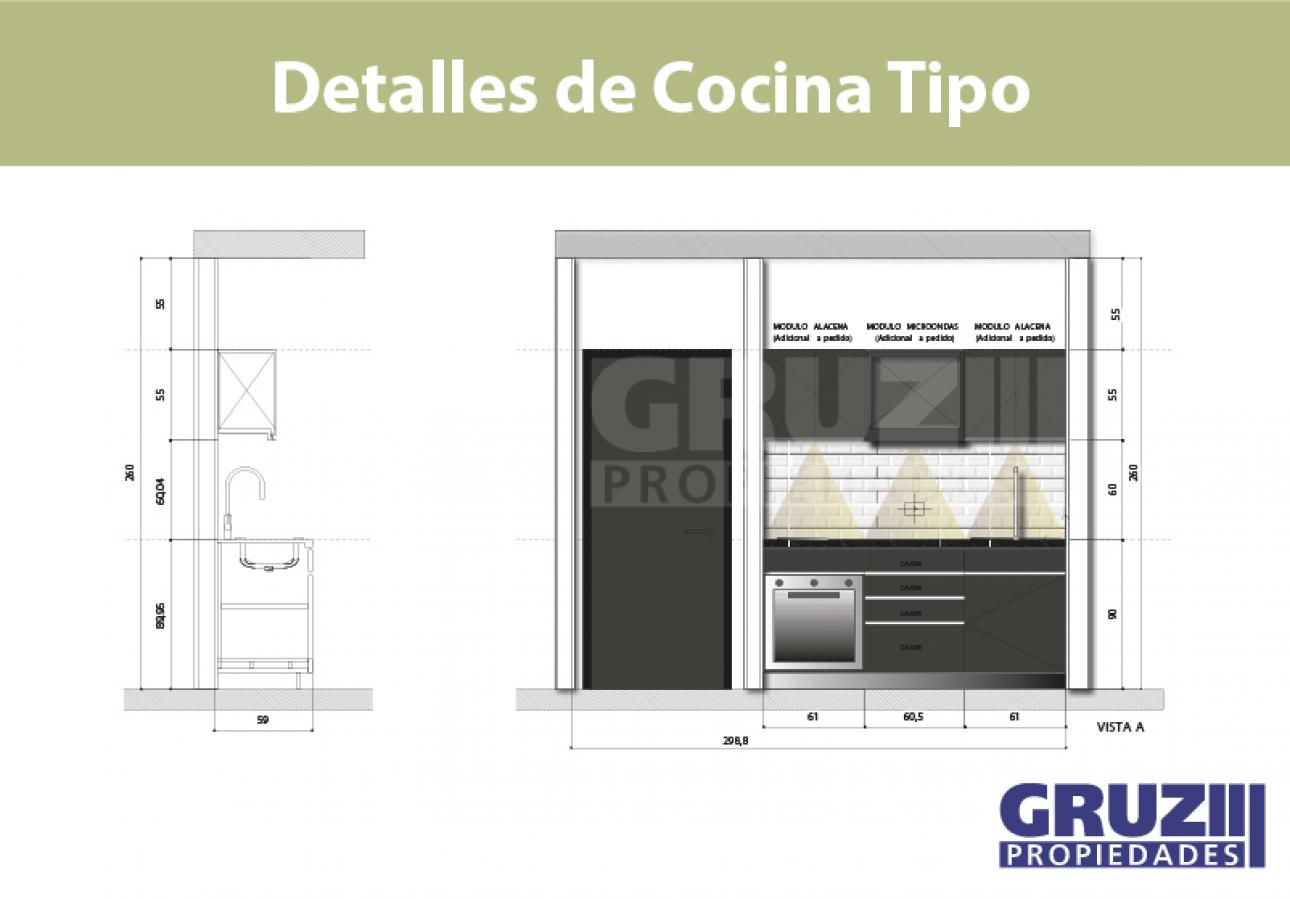 Excelente 1 amb al c/frente - 45m2 en zona Palermo Botánico