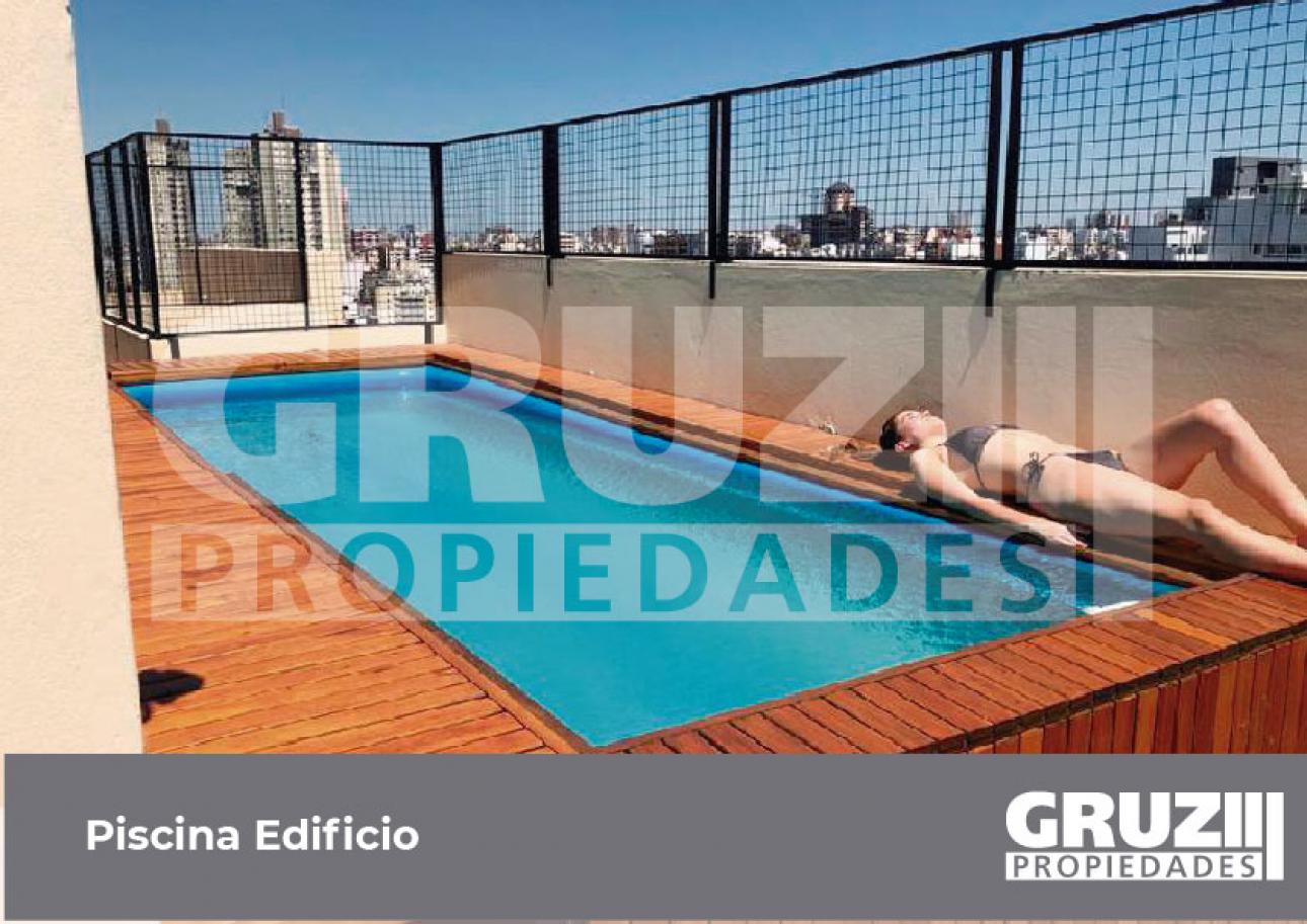 1 amb - 44m2 - Apto Prof. con balcón aterrazado - Palermo