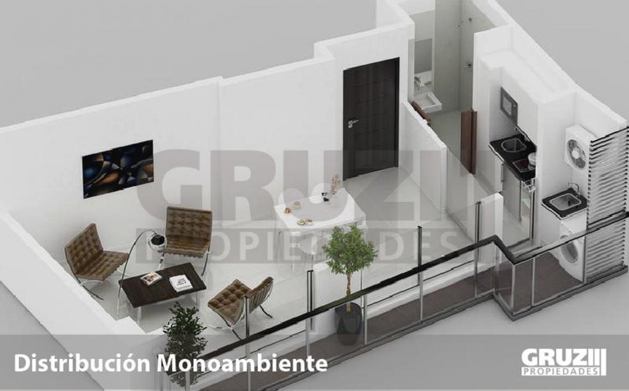 Excelente 1 amb c/balcón 35m2 - Malabia 2233