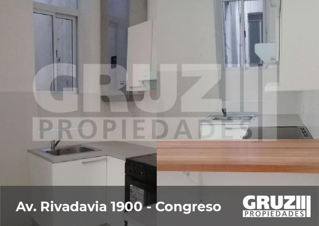 3 ambientes, 73 m2 - Av. Rivadavia 1900 - Congreso