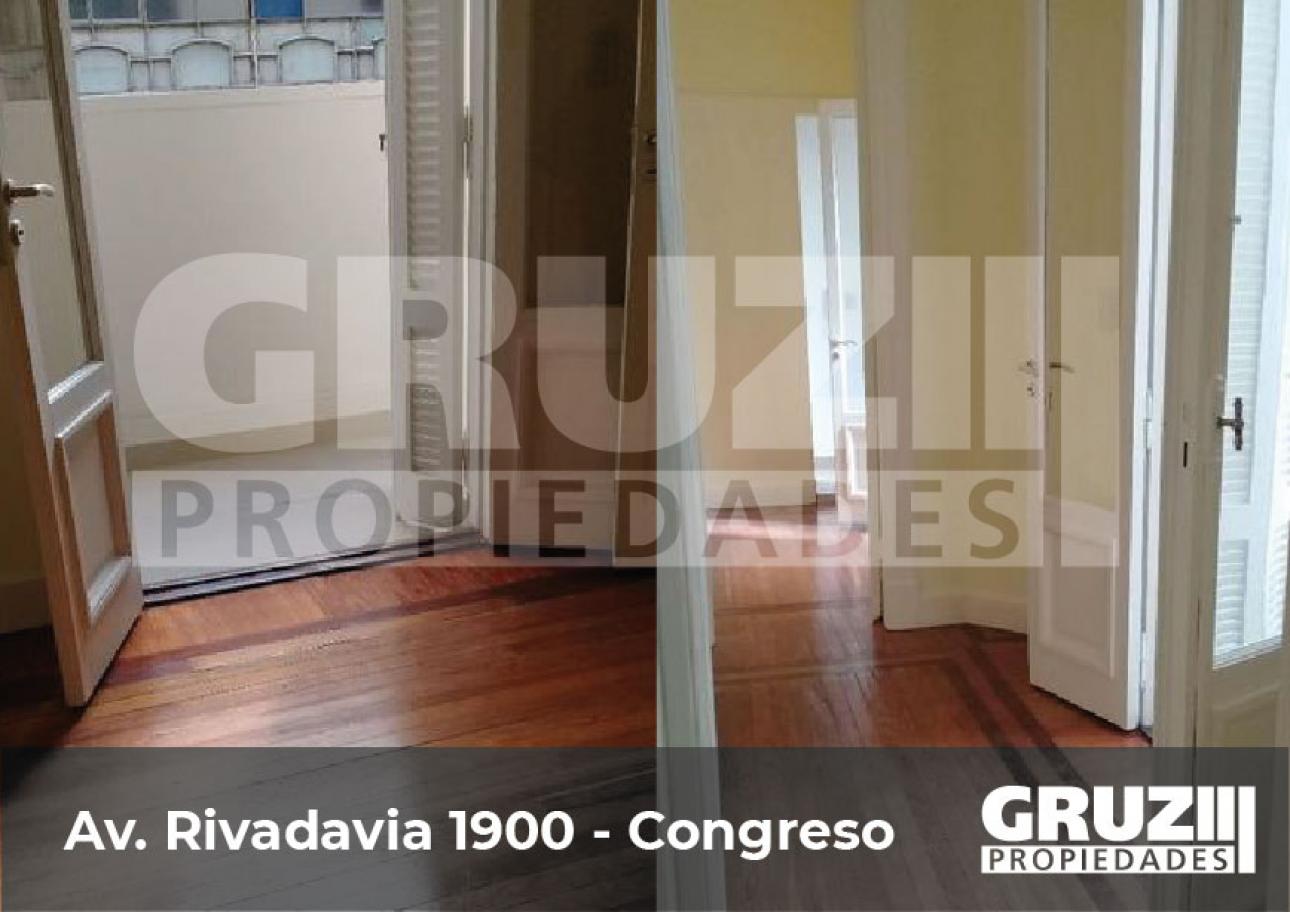 3 ambientes, 73 m2 - Av. Rivadavia 1900 - Congreso