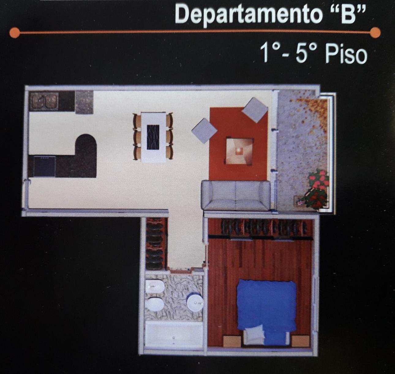 DEPARTAMENTO 2 AMB. a estrenar