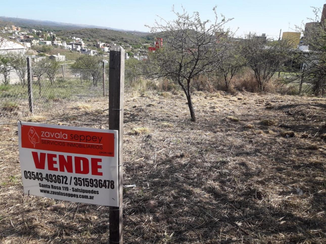 SALSIPUEDES LOTE CON VISTA