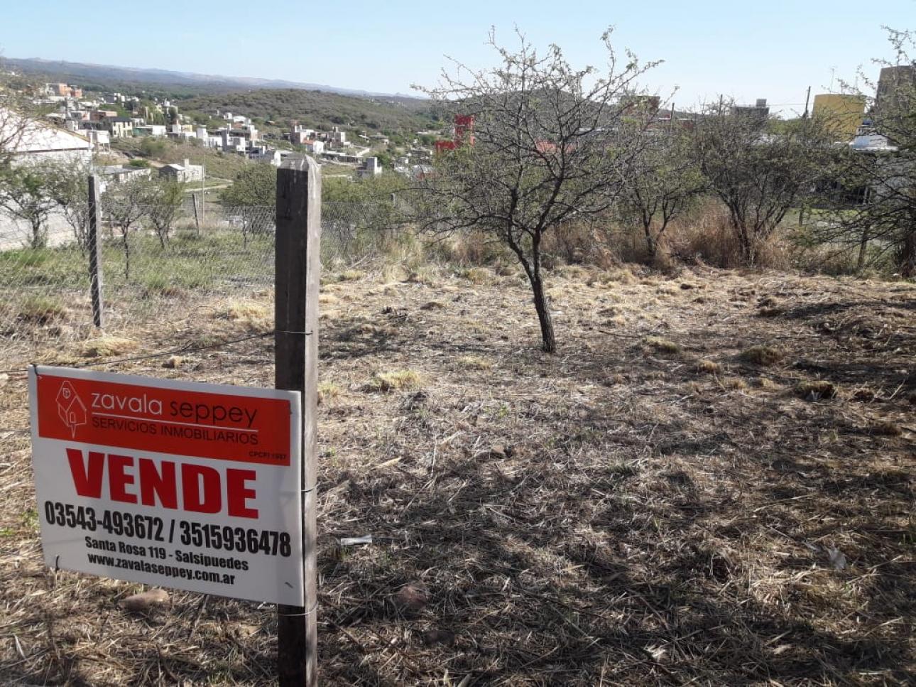 SALSIPUEDES LOTE CON VISTA