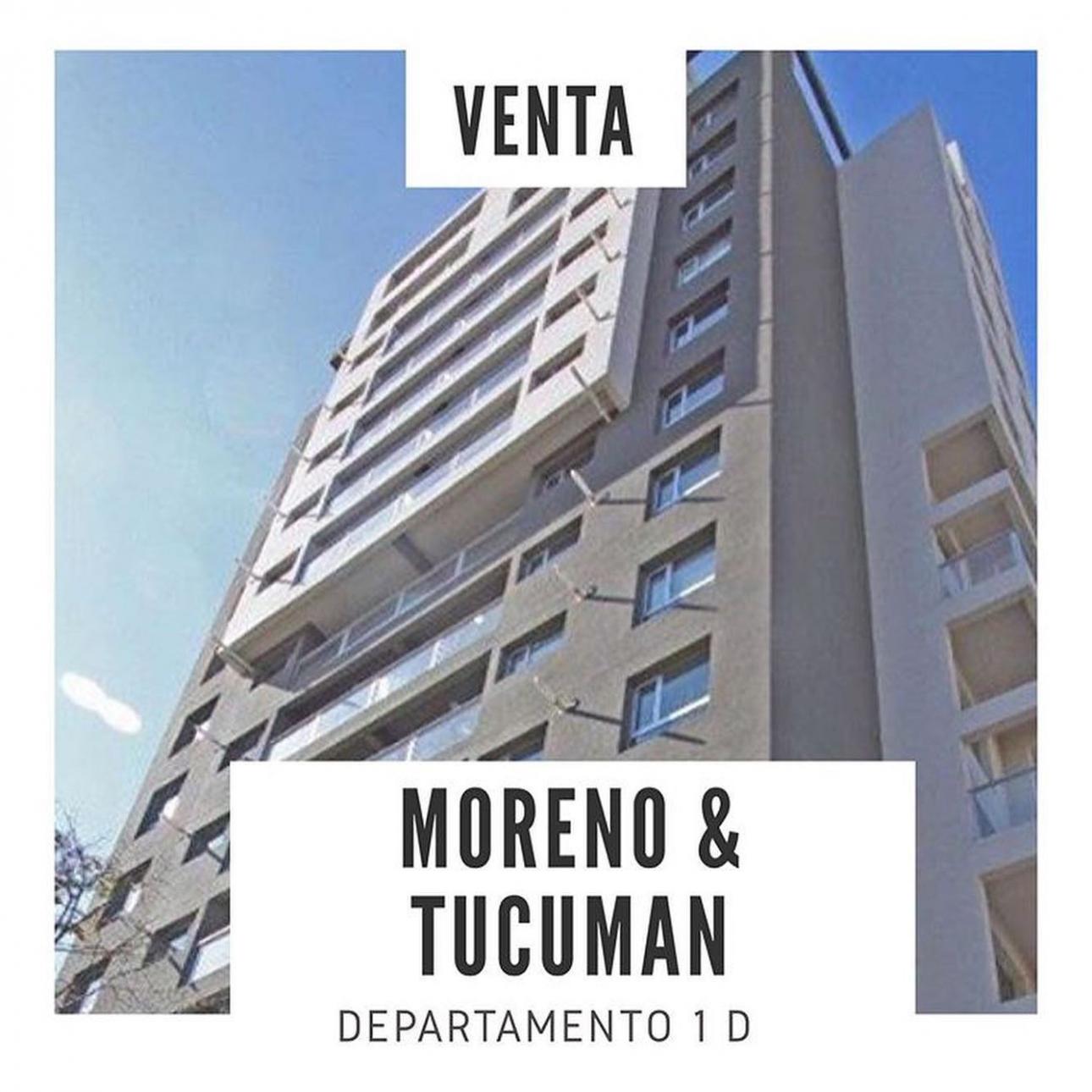 DEPARTAMENTO VENTA-PERMUTA, 1 DORM, MORENO Y TUCUMAN