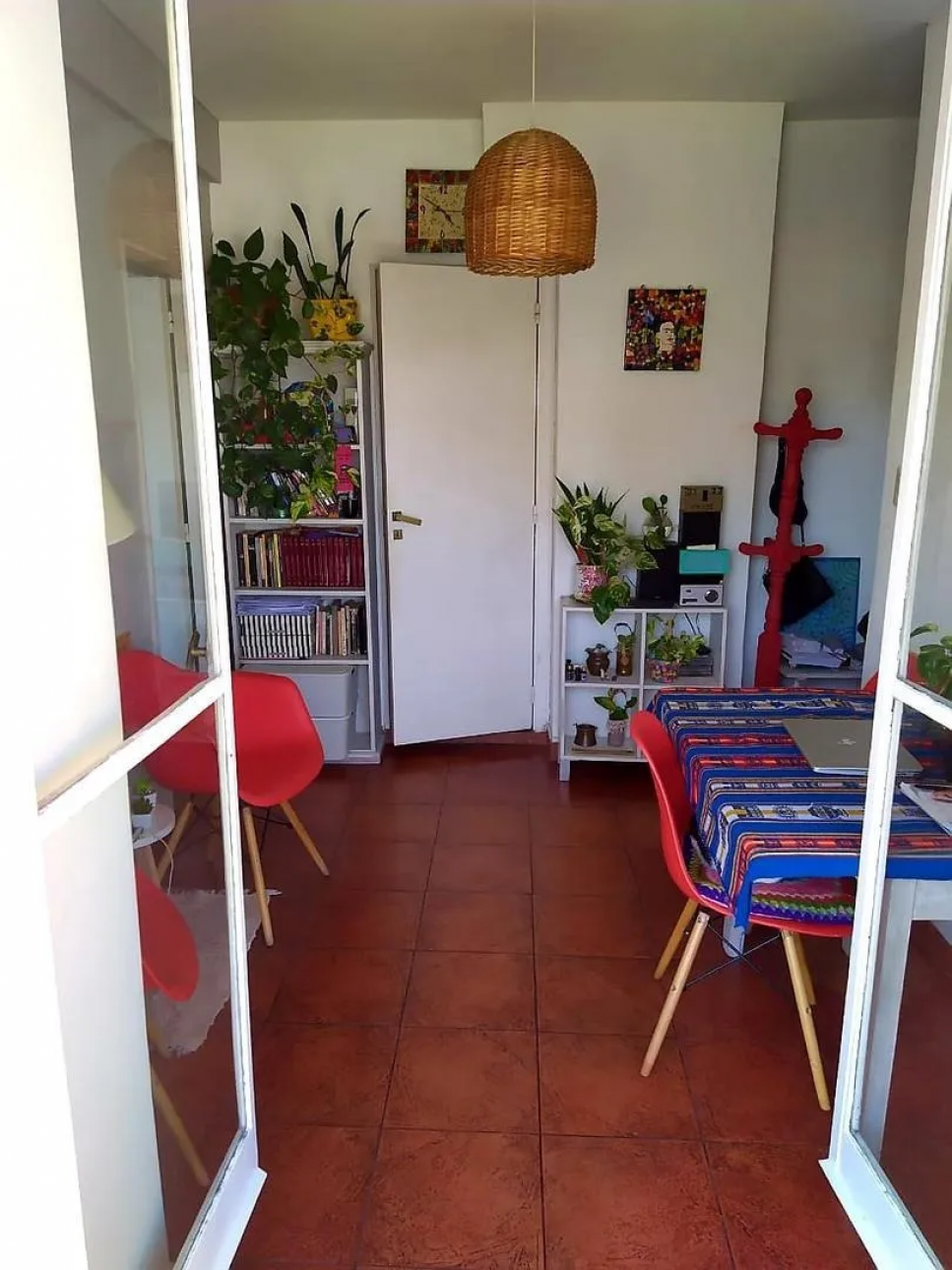 Departamento 2 ambientes c balcon terraza al frente, en Balv