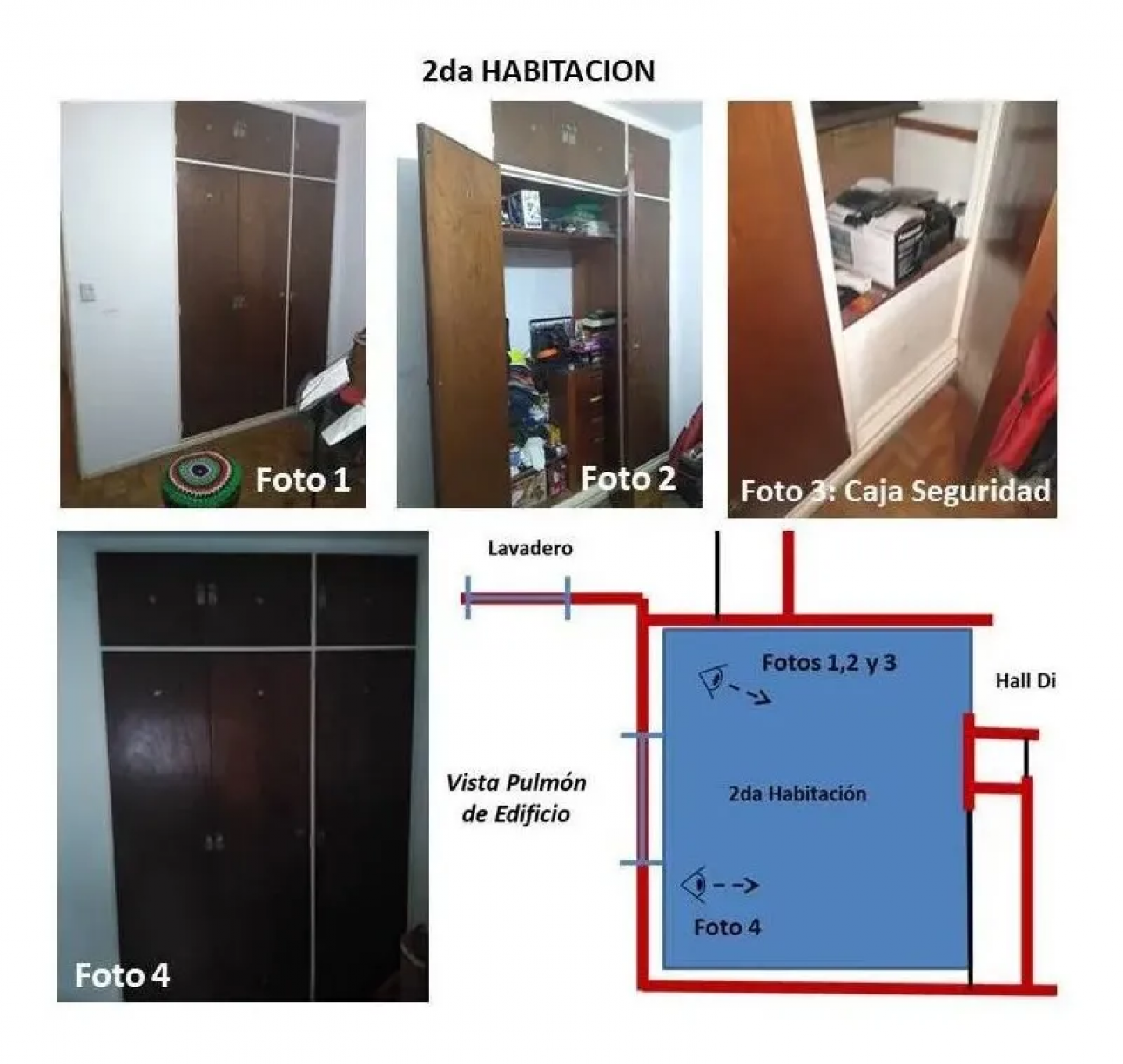 3 amb con baulera propia, 2 dorm y 1 baño, 57 m2
