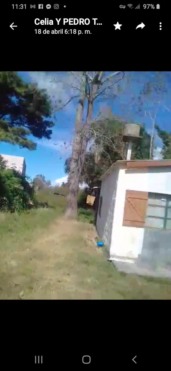 VENTA  O PERMUTA TERRENO CON CASA EN MAR DEL TUYU