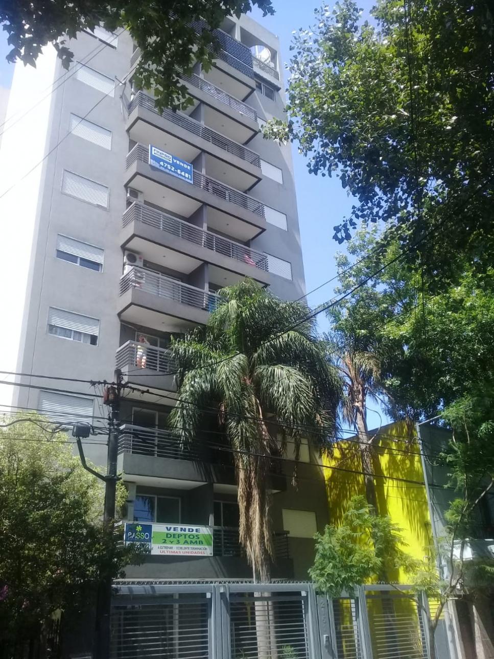 Hermoso departamento 2 ambientes al frente con balcon