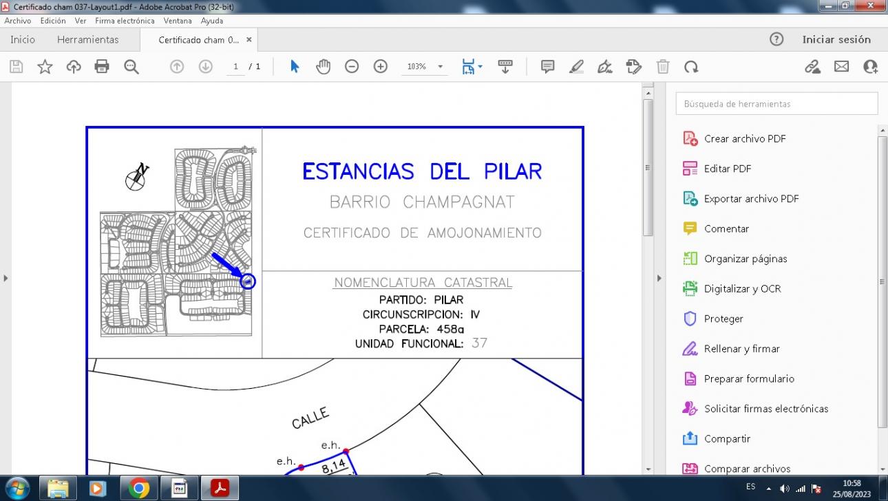 TERRENO EN ESTANCIAS DEL PILAR