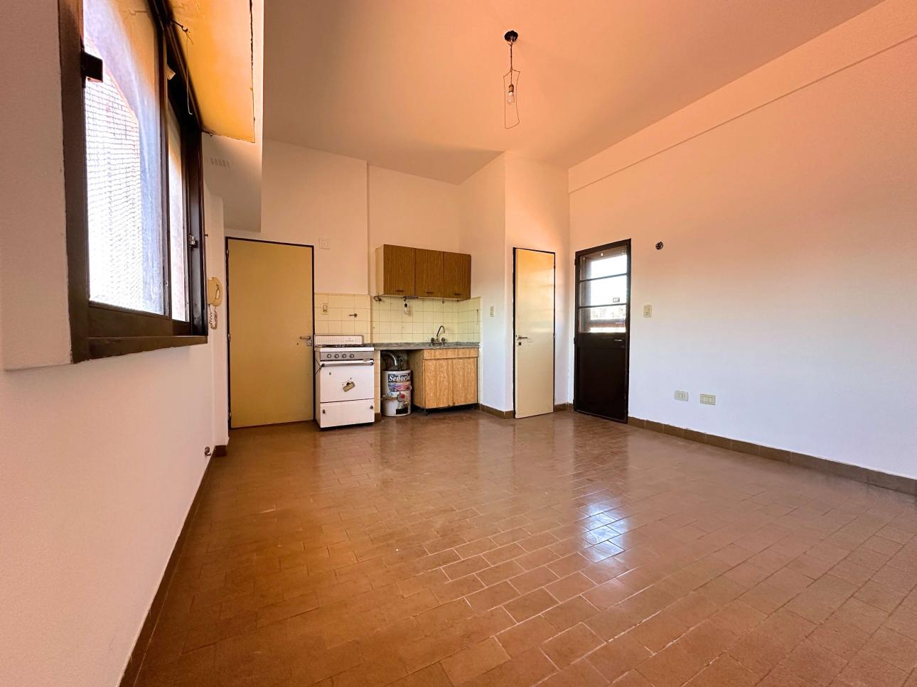 Departamento de 1 ambiente con terraza