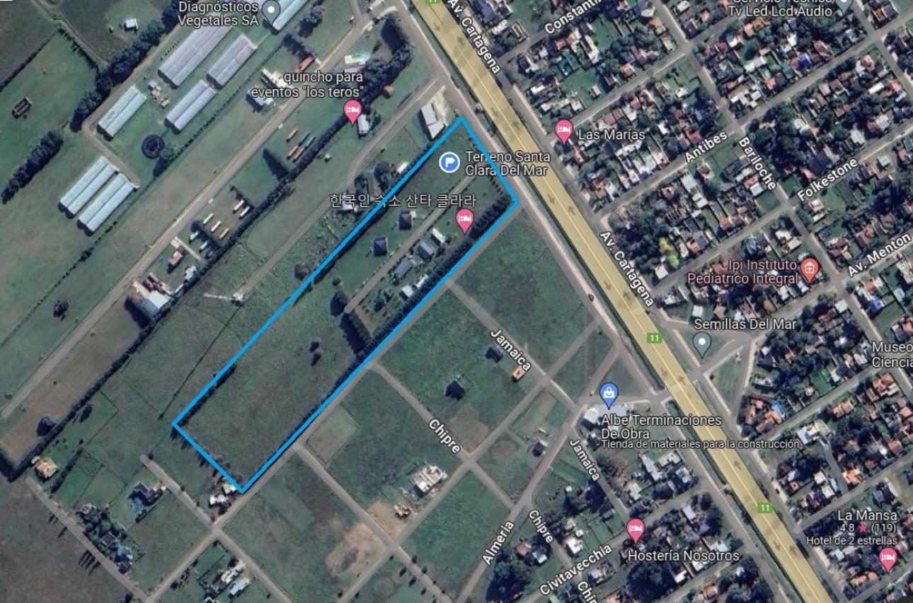 Excelente fracción de Campo  de 40.000 m2 en Mar Chiquita co