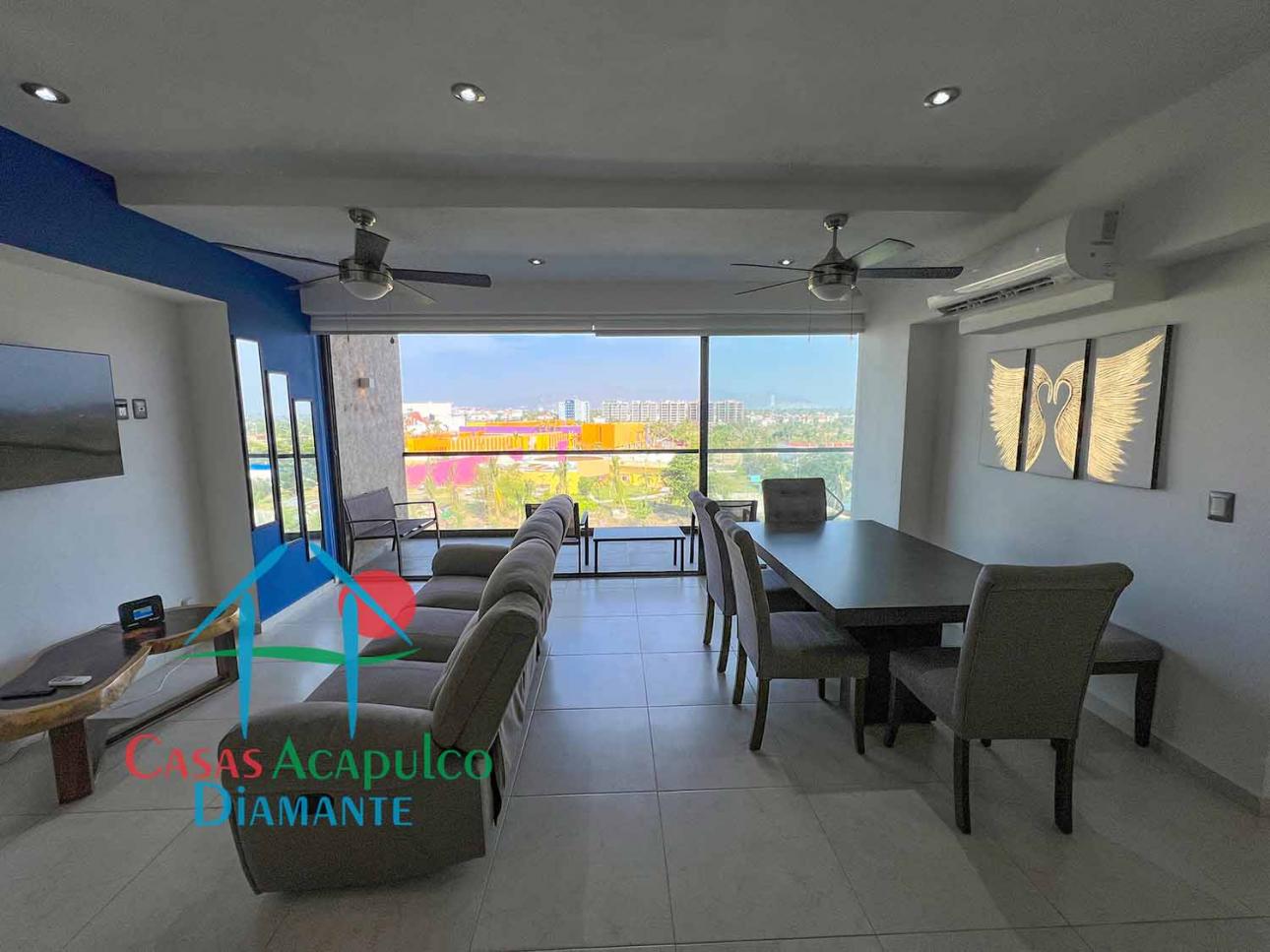 Terraza Grande Con Vista Las Albercas