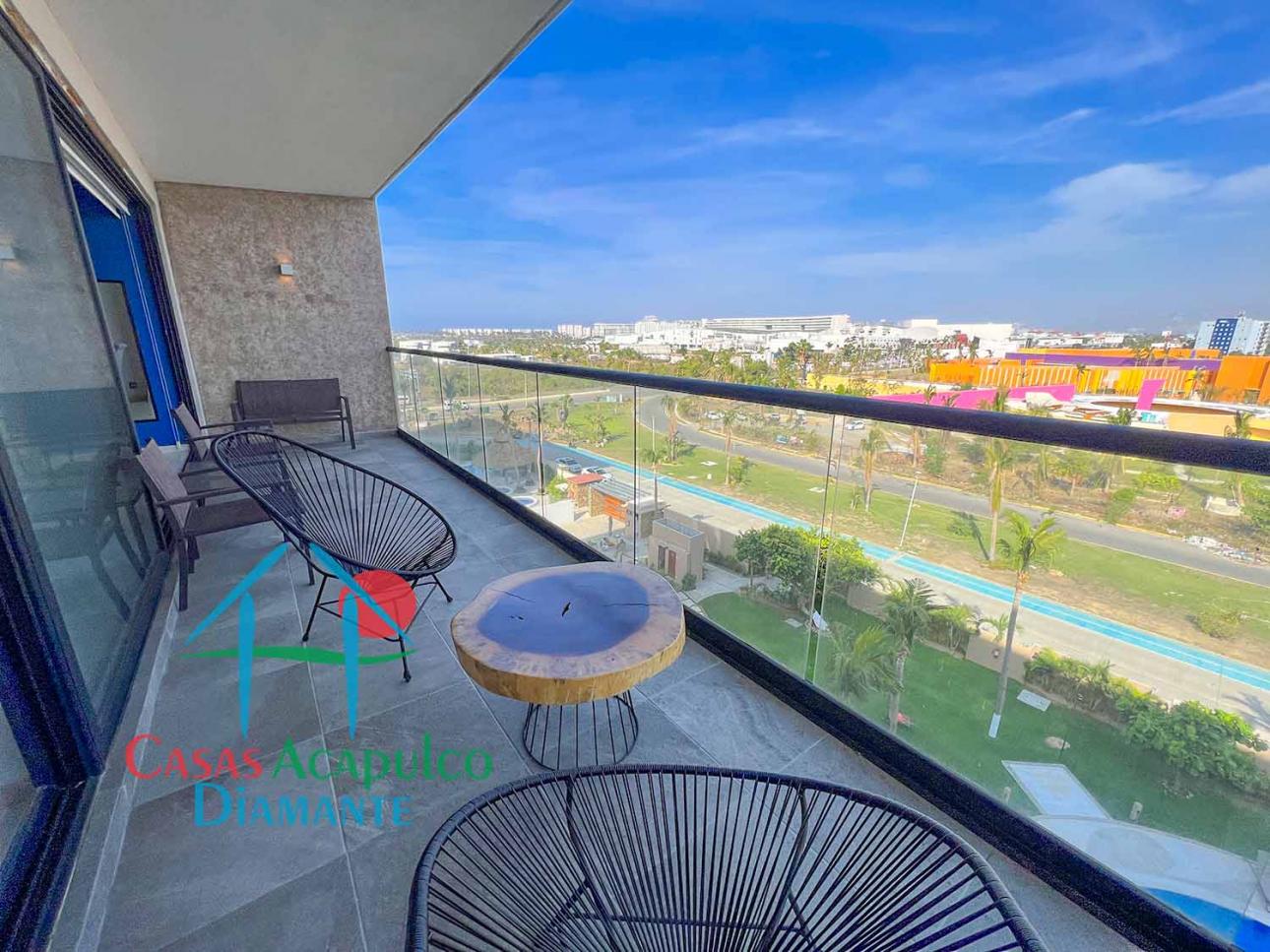 Terraza Grande Con Vista Las Albercas