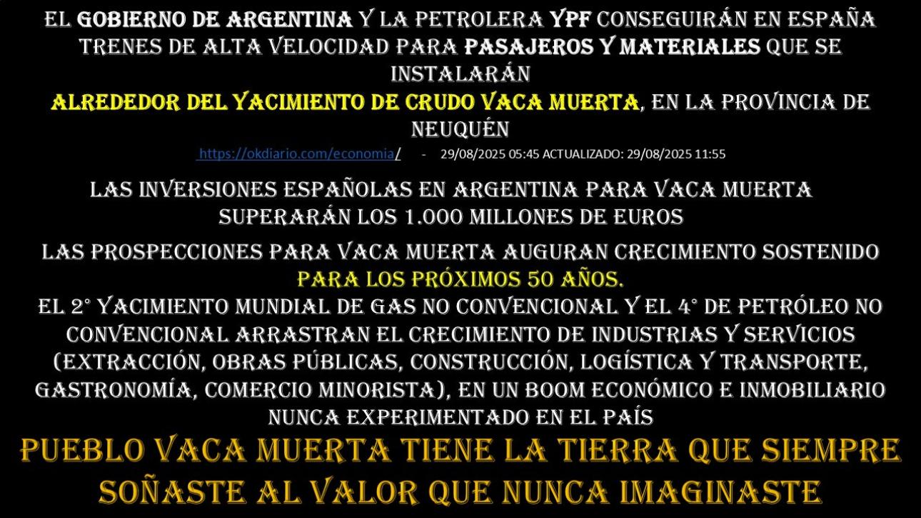 LOTES EN PUEBLO VACA MUERTA A VALOR PROMOCIONAL-FINANCIACION