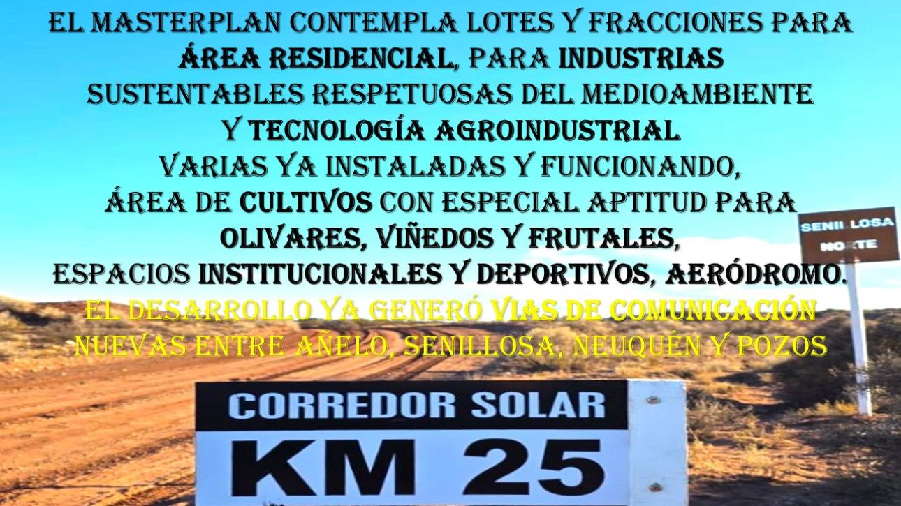 LOTES EN PUEBLO VACA MUERTA A VALOR PROMOCIONAL-FINANCIACION