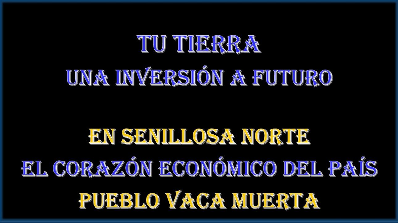 LOTES EN PUEBLO VACA MUERTA A VALOR PROMOCIONAL-FINANCIACION