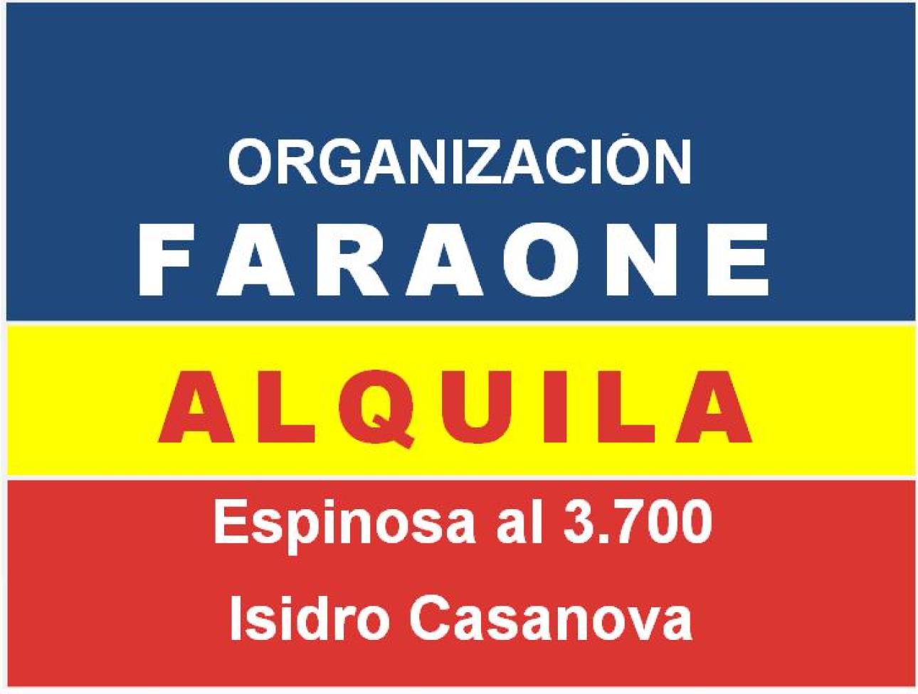 CASA TIPO DEPTO EN ALQUILER ESPINOSA AL 3.700 - I.CASANOVA