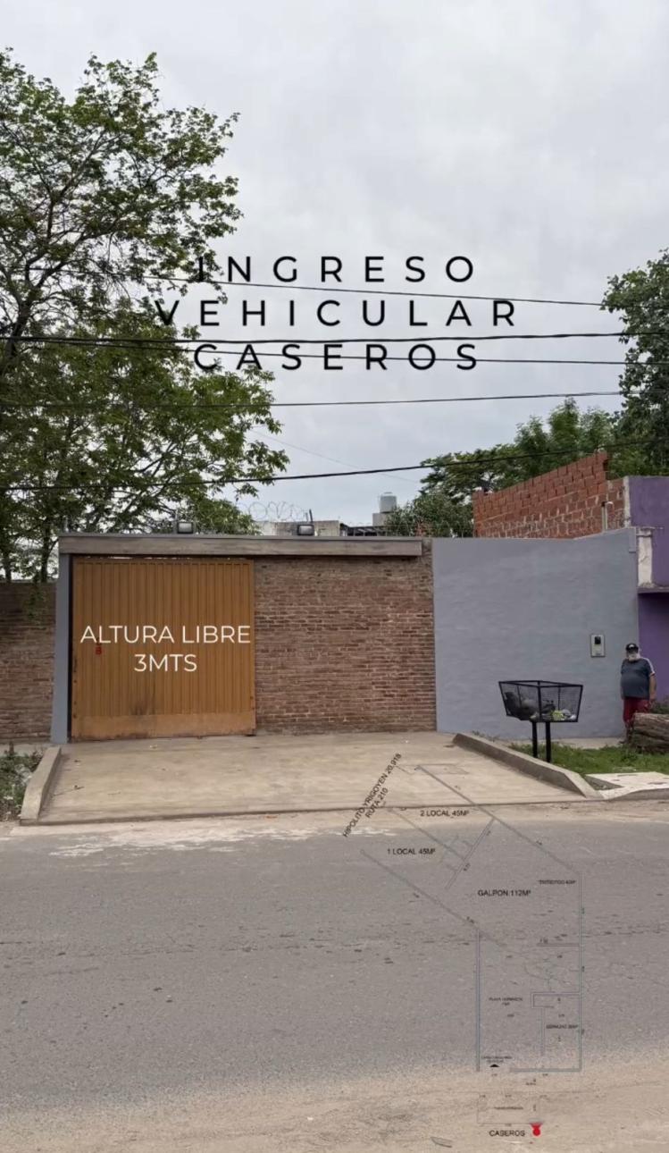 Excelentes Locales Comerciales con galpon sobre Yrigoyen