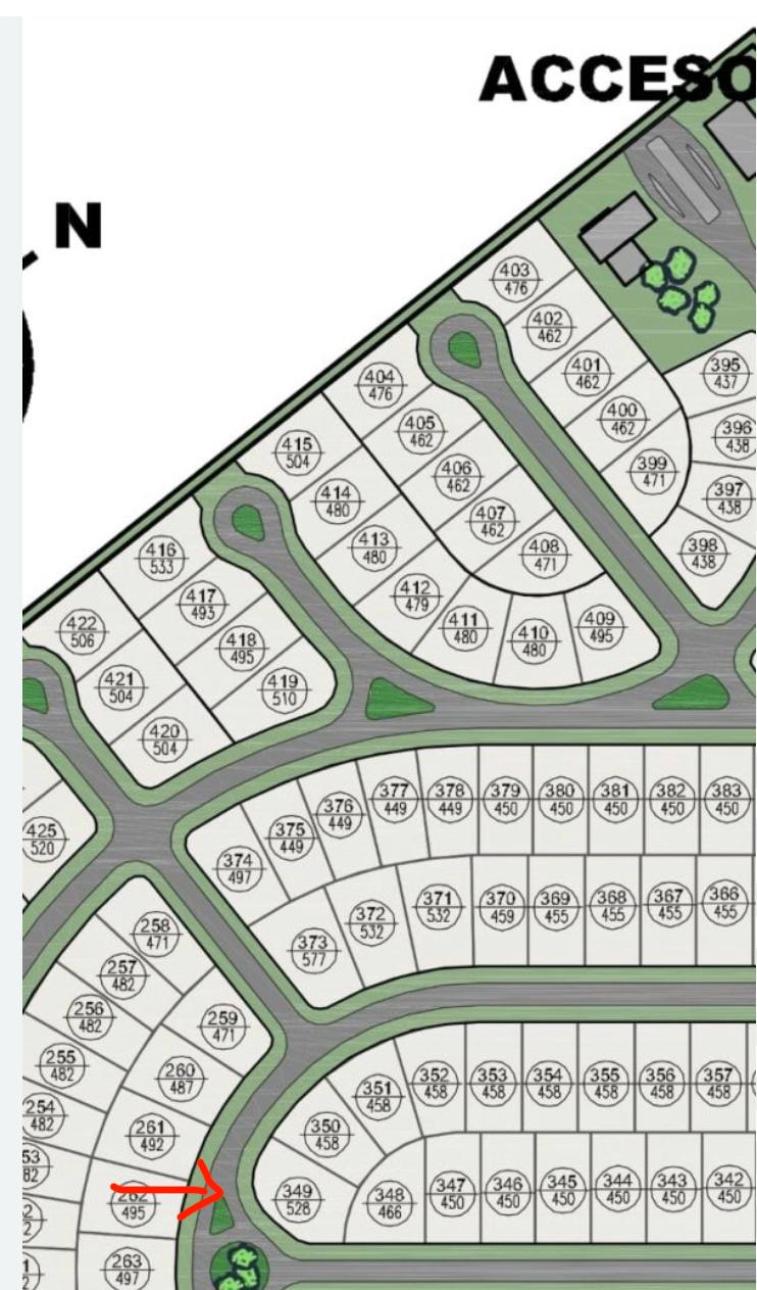 Venta -Barrio San Ramon en Pilar del Este -Lote 349