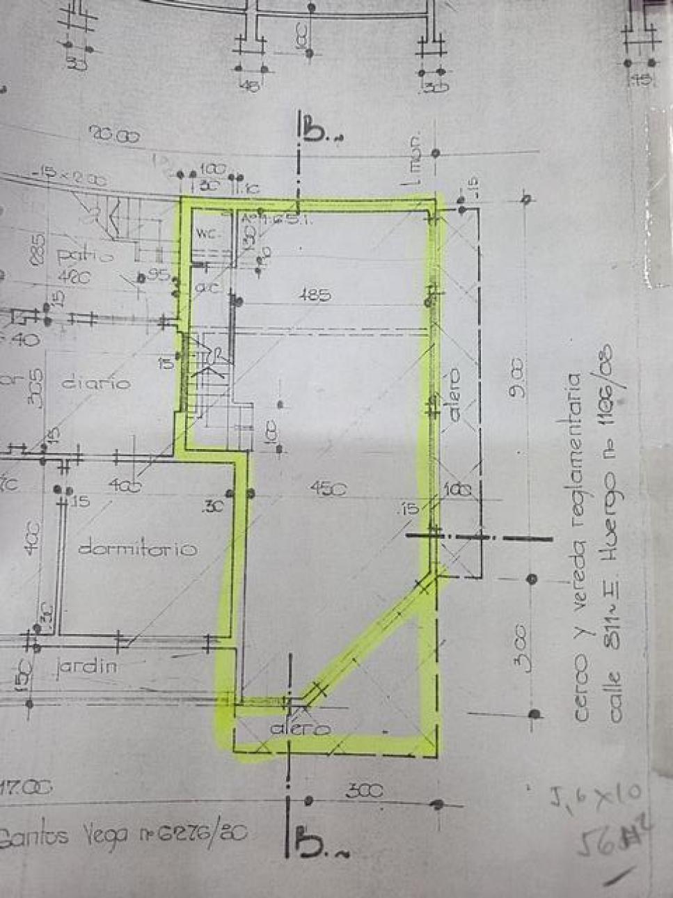 LOCAL Y DEPT EN VENTA SOBRE SANTOS VEGA VILLA BOSCH