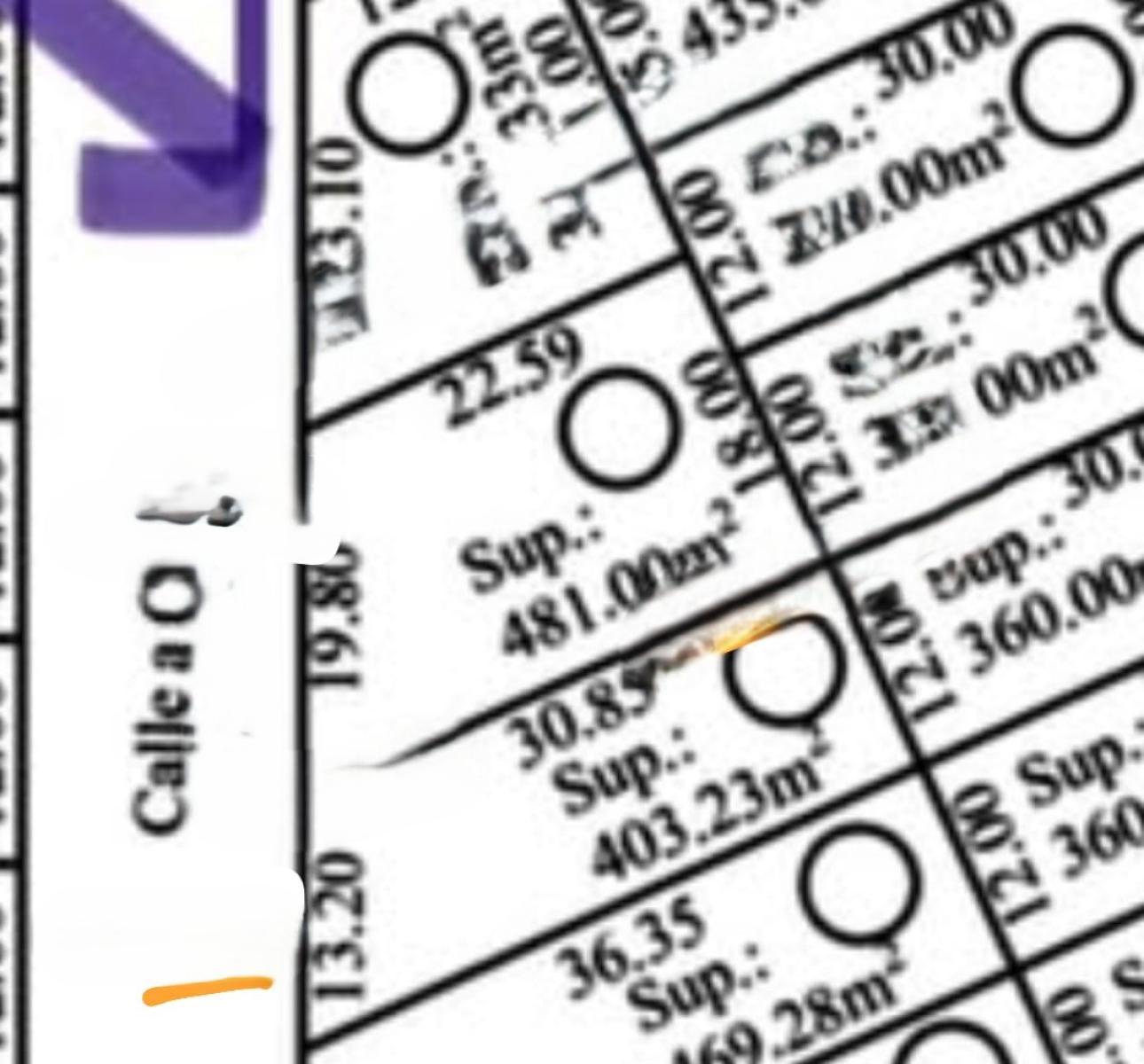 Lote cercado y mantenido cerca de ruta 6