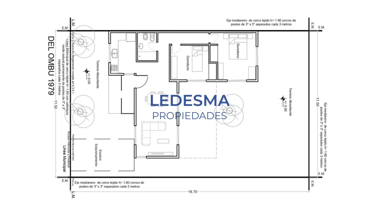 VENTA LOTE DE TERRENO VILLA UDAONDO ITUZAINGO NORTE